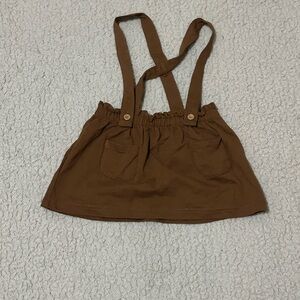 Carter's Brown Skirt with Straps